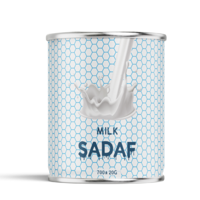موم صدف کنسروی شیر 700 گرم